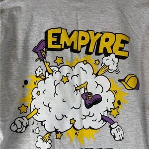 Empyre Mens Shirt Size Large Long Sleeve Gray Casual